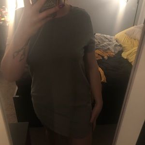 Light Army Green Dress